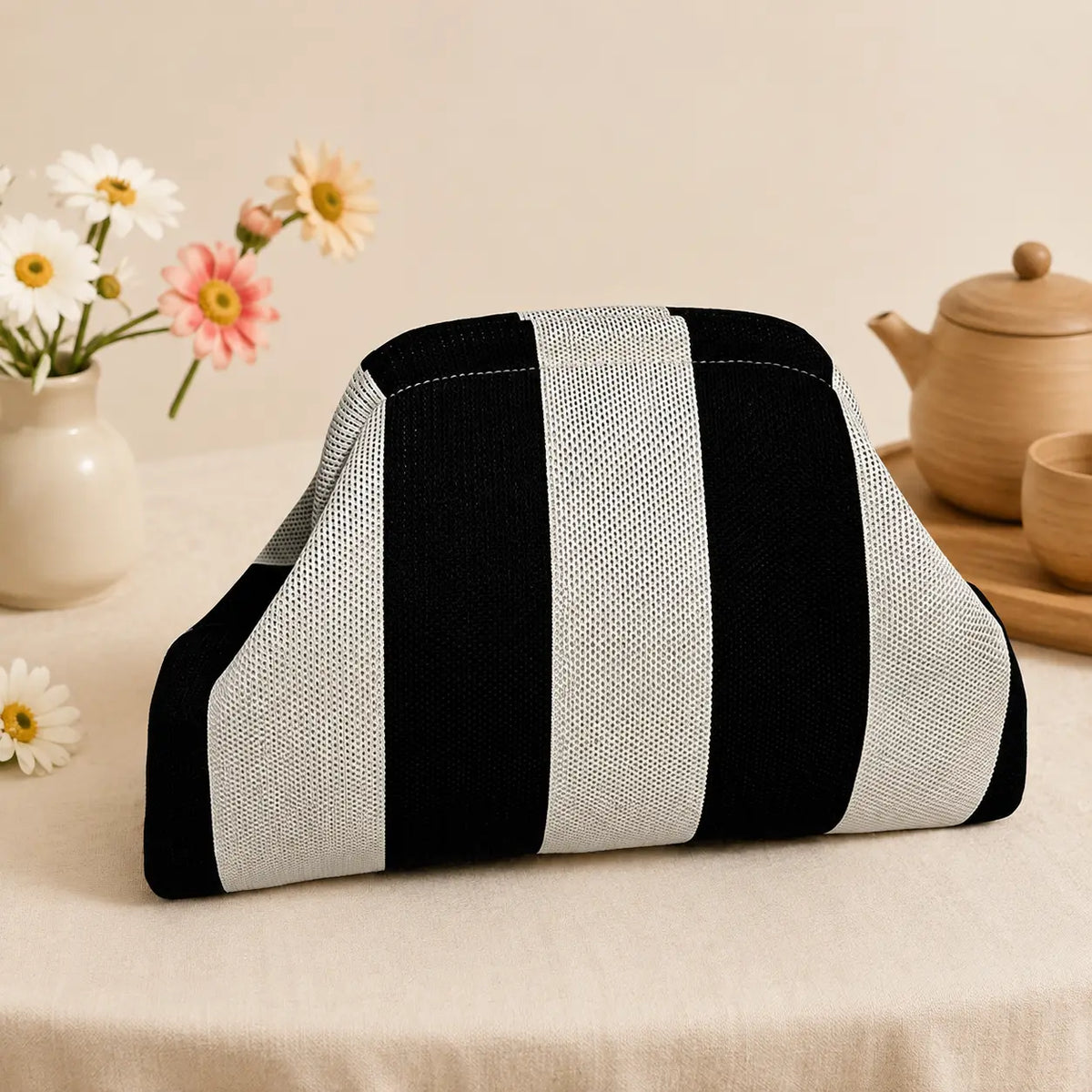 Mahjong Bag, Mahjong Storage Bag, Green Pink Striped Fabric Bag, Multiple Styles and Colors Mahjong Storage Solution for Game Night, Birthday or Christmas Gift