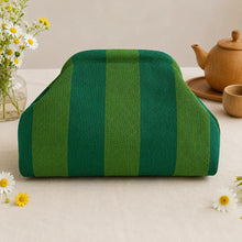 Mahjong Bag, Mahjong Storage Bag, Green Pink Striped Fabric Bag, Multiple Styles and Colors Mahjong Storage Solution for Game Night, Birthday or Christmas Gift