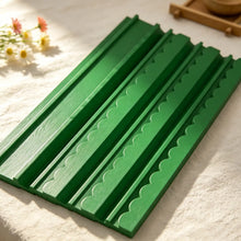 Mahjong Rack Set with Magnetic Pusher, Mahjong Pusher Set, Wooden Shell-Shaped Tile Organizer for American Mahjong Game Night