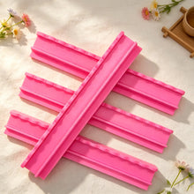Mahjong Rack Set with Magnetic Pusher, Mahjong Pusher Set, Wooden Shell-Shaped Tile Organizer for American Mahjong Game Night