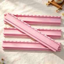 Mahjong Rack Set with Magnetic Pusher, Mahjong Pusher Set, Wooden Shell-Shaped Tile Organizer for American Mahjong Game Night