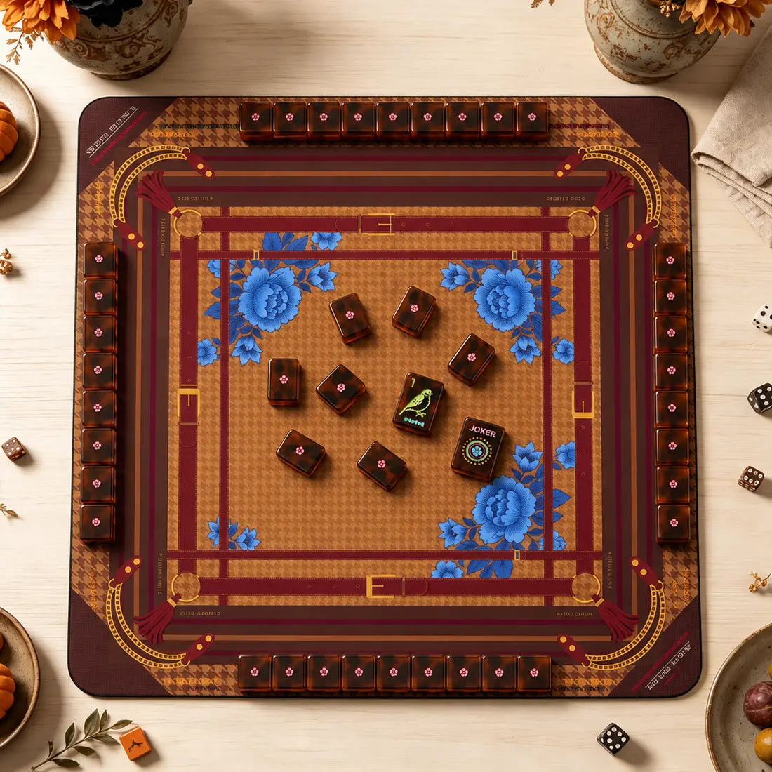 Mahjong Set Modern Mahjong Set, Mahjong Tiles, Mahjong Set, Modern Tortoiseshell Acrylic, Beginner Set and Game Night Gift, Birthday or