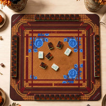 Mahjong Set, Portable Double-Layer White Tortoise-Shell Acrylic Tiles, Adult Game Night, Birthday & Christmas Mahjong Gift for Mom