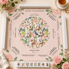 Mahjong Set, Ivory Mother-of-Pearl American Tile Set for Family Game Night, Mahjong Lover Birthday or Christmas Gift, Christmas Mahjong Gift
