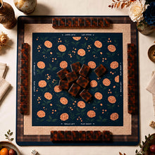 Mahjong Set, Portable Double-Layer White Tortoise-Shell Acrylic Tiles, Adult Game Night, Birthday & Christmas Mahjong Gift for Mom