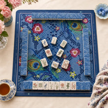 American Mahjong Set, American, Blue and White Acrylic Mahjong Tiles, Marine Theme for Home Game Night, Birthday or Christmas