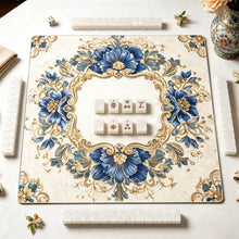 Pearlescent American Mahjong Set, Baroque Jewel White Decorative Mahjong Tiles, Gift for Mom, Home Game Night, Birthday or Christmas Gift
