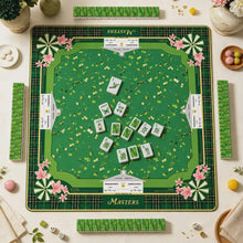 Mahjong Set, Green Butterfly Acrylic American Mahjong Tiles for Home Game Night, Birthday Mahjong Gift, Christmas Mahjong Gift