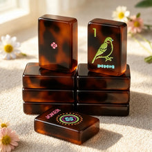 Mahjong Set Modern Mahjong Set, Mahjong Tiles, Mahjong Set, Modern Tortoiseshell Acrylic, Beginner Set and Game Night Gift, Birthday or