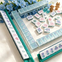 Mahjong Set, Acrylic Mahjong Tiles, Mahjong Tiles Set, Butterfly Pattern Clear Acrylic American Mahjong, Home Game and Christmas Gift for