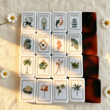 Mahjong Set, Four-Layer White Tortoise-Shell Acrylic Tiles, Home Mahjong Game, Birthday Mahjong Gift, Christmas Mahjong Gift