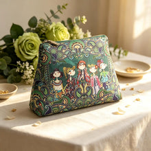 Bag, Storage Bag, Mahjong Storage Set, Green Clear Jelly Tote for Game Night, Birthday and Christmas Gift for Mahjong Player