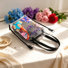 Bag Set, Storage Bag, Mahjong Storage, Clear PVC Jelly Tote for Game Night, Birthday or Christmas Gift for Women, Mahjong Birthday Gift