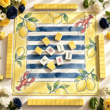 Mahjong Set, Mahjong Tiles, American, Yellow Acrylic, Family Game Night Set, Birthday and Christmas Gift for Mom, Mahjong Gift For Friend
