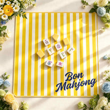 Mahjong Set, Mahjong Tiles, American, Yellow Acrylic, Family Game Night Set, Birthday and Christmas Gift for Mom, Mahjong Gift For Friend
