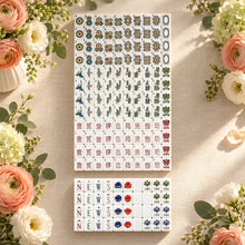 American Mahjong Set, 160 Green 4-Layer Acrylic Sand Flow Effect Mahjong Tiles, Christmas Gift for Mom, Perfect for Family Game Night
