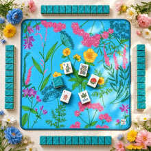 American Mahjong Set, 160 Green 4-Layer Acrylic Sand Flow Effect Mahjong Tiles, Christmas Gift for Mom, Perfect for Family Game Night