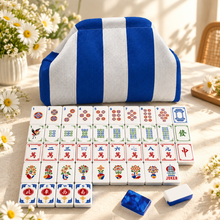 Mahjong Set, Blue Flame Acrylic Mahjong Tiles for Game Night, Christmas Mahjong Gift, Birthday Gift, Mahjong Gift For Friend