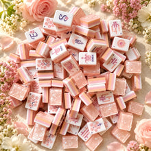 Mahjong Set, Pink Mother-of-Pearl American Tile Set for Game Night, Birthday Gift for Women, Christmas Party Game, Mahjong Gift For Wife