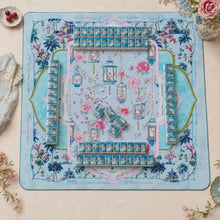 Blue Layered Acrylic & Resin Ocean Mahjong Tiles