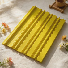 Mahjong Rack Set with Magnetic Pusher, Mahjong Pusher Set, Wooden Shell-Shaped Tile Organizer for American Mahjong Game Night