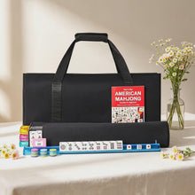 Gift For Mahjong Lover Mahjong Bag & Tile Pouch, Rack Sleeve, Solid Color Mahjong Storage Bag Set, Canvas Tile Pouch and Rack Sleeve, Multiple colors available