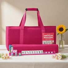 Gift For Mahjong Lover Mahjong Bag & Tile Pouch, Rack Sleeve, Solid Color Mahjong Storage Bag Set, Canvas Tile Pouch and Rack Sleeve, Multiple colors available